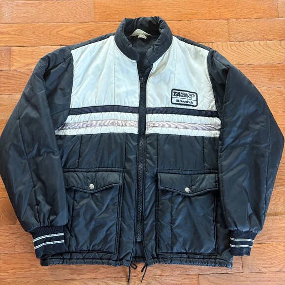 BF Goodrich Mens XL Ski Jacket Coat Made In‎ The USA Y2K High Tech Radials VTG - Picture 1 of 11